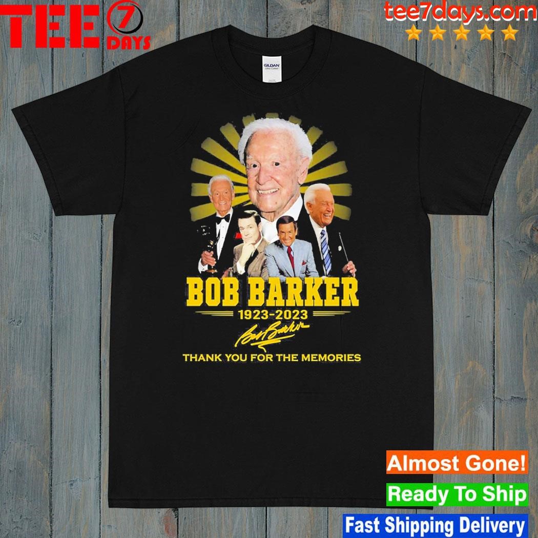 2023 Bob Barker 1923 – 2023 Thank You For The Memories T-Shirt
