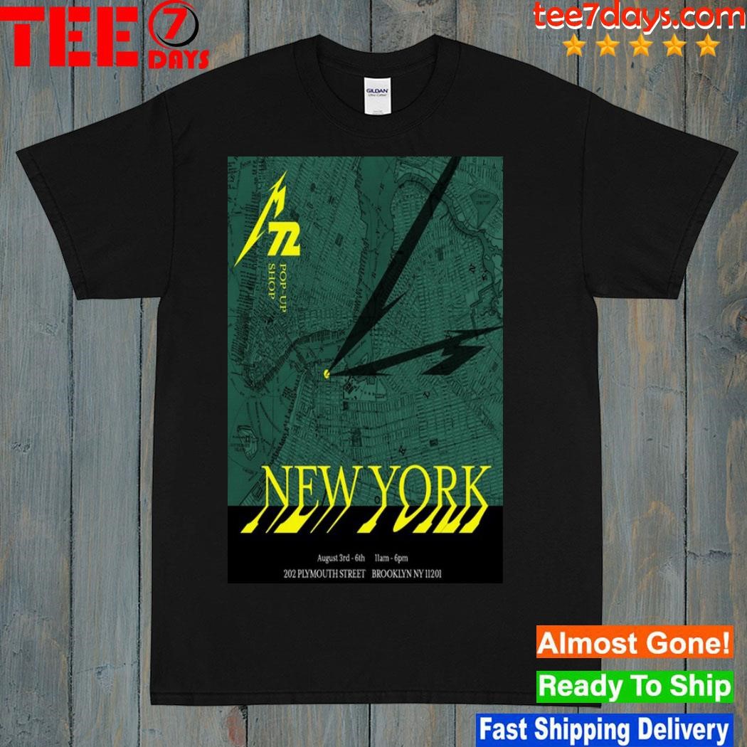 2023 M72 new york and new jersey august 06 2023 202 plymouth street brooklyn ny 11201 poster shirt