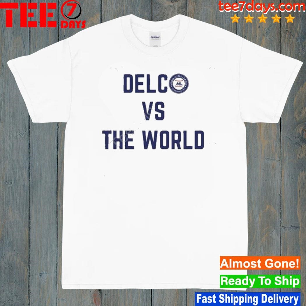 2023 Media little league delc vs the world shirt