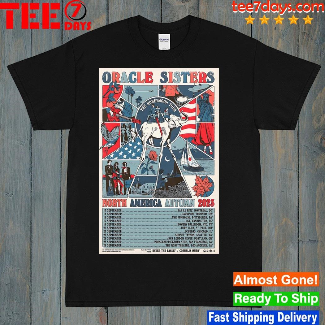 2023 Oracle Sisters 2023 North America Autumn Poster shirt