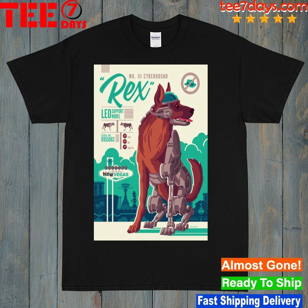 2023 Rex Fabulous New Vega Event Poster shirt