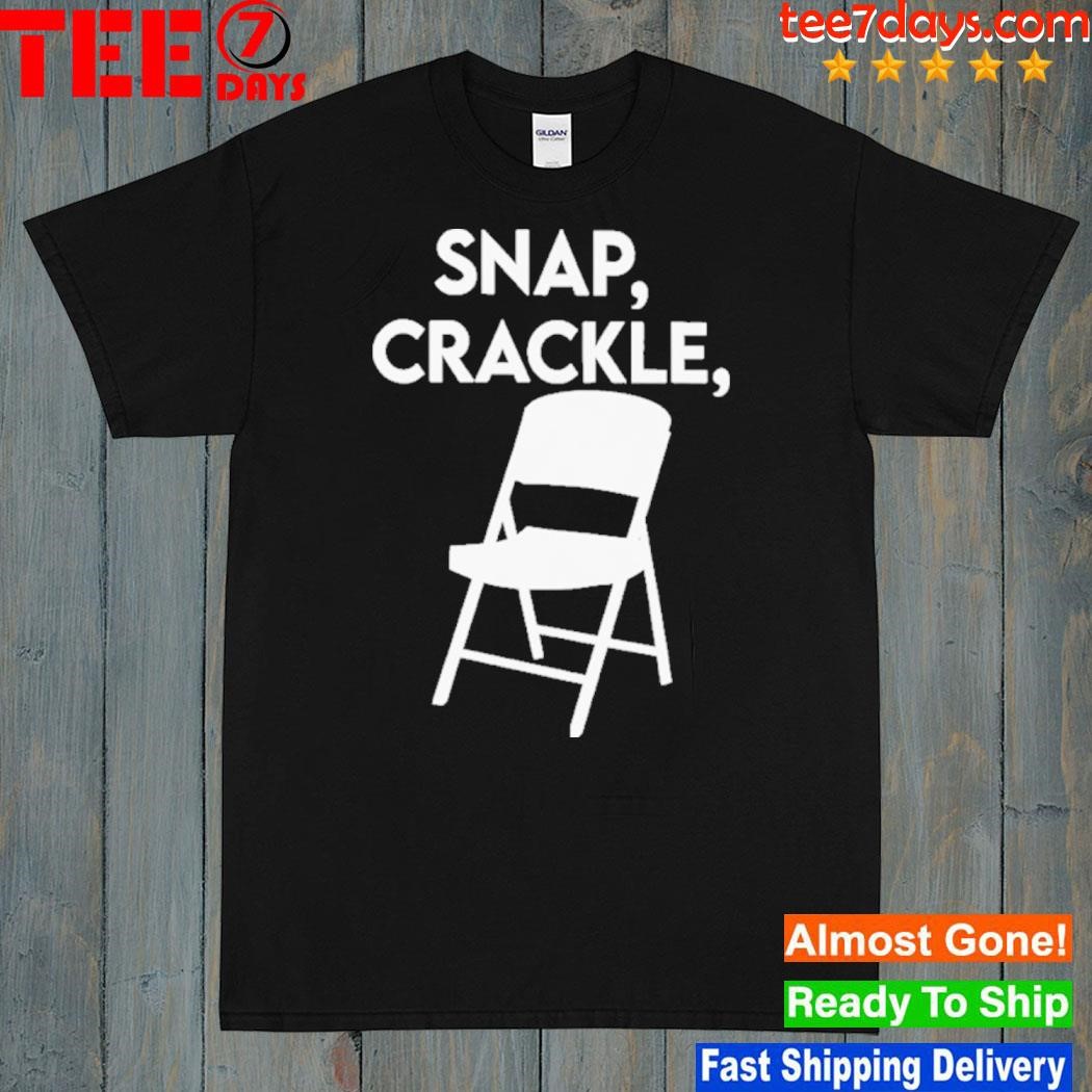Alabama chair snap crackle shirt