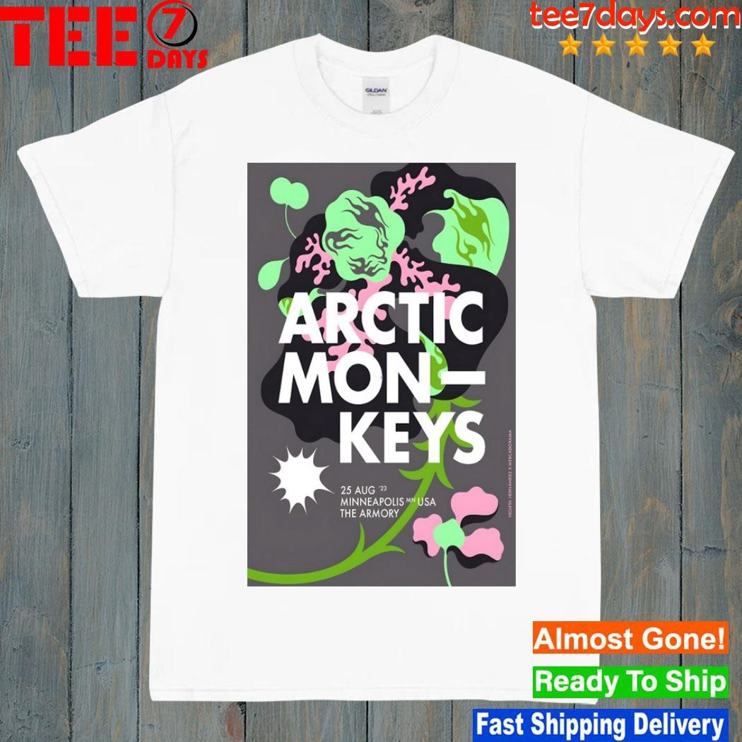 Arctic Monkeys The Armory, Minneapolis, MN August 25, 2023 shirt