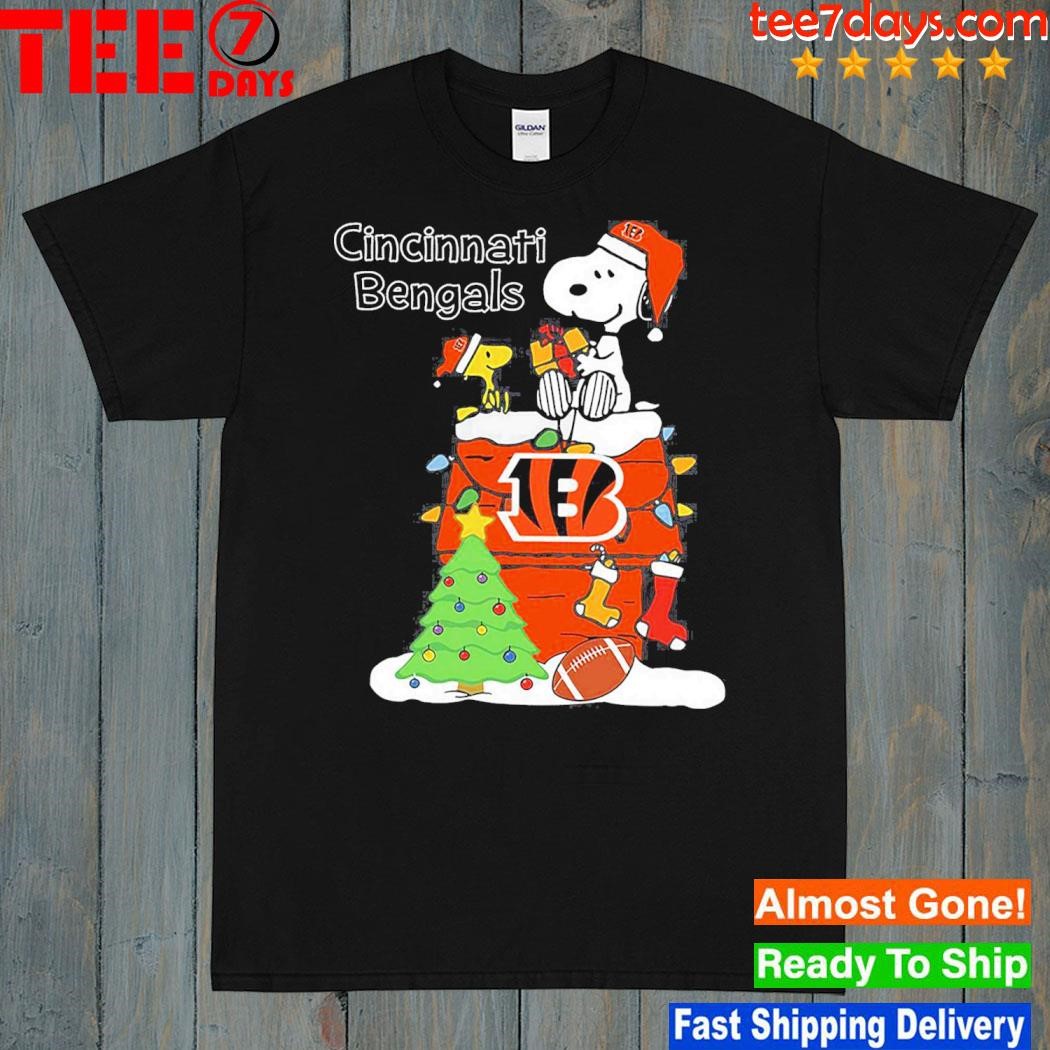 Christmas Snoopy Cincinnati Bengals Shirt