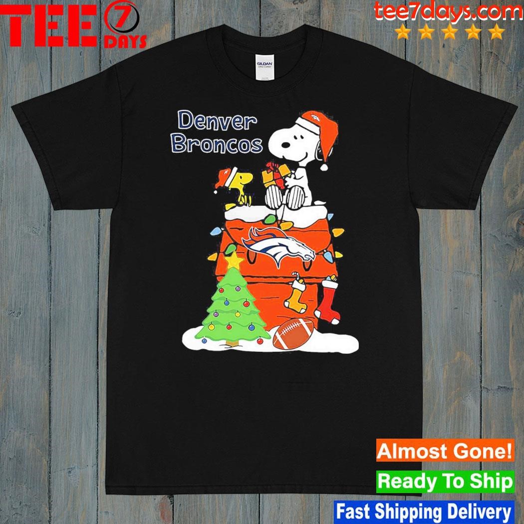 Christmas Snoopy Denver Broncos Shirt