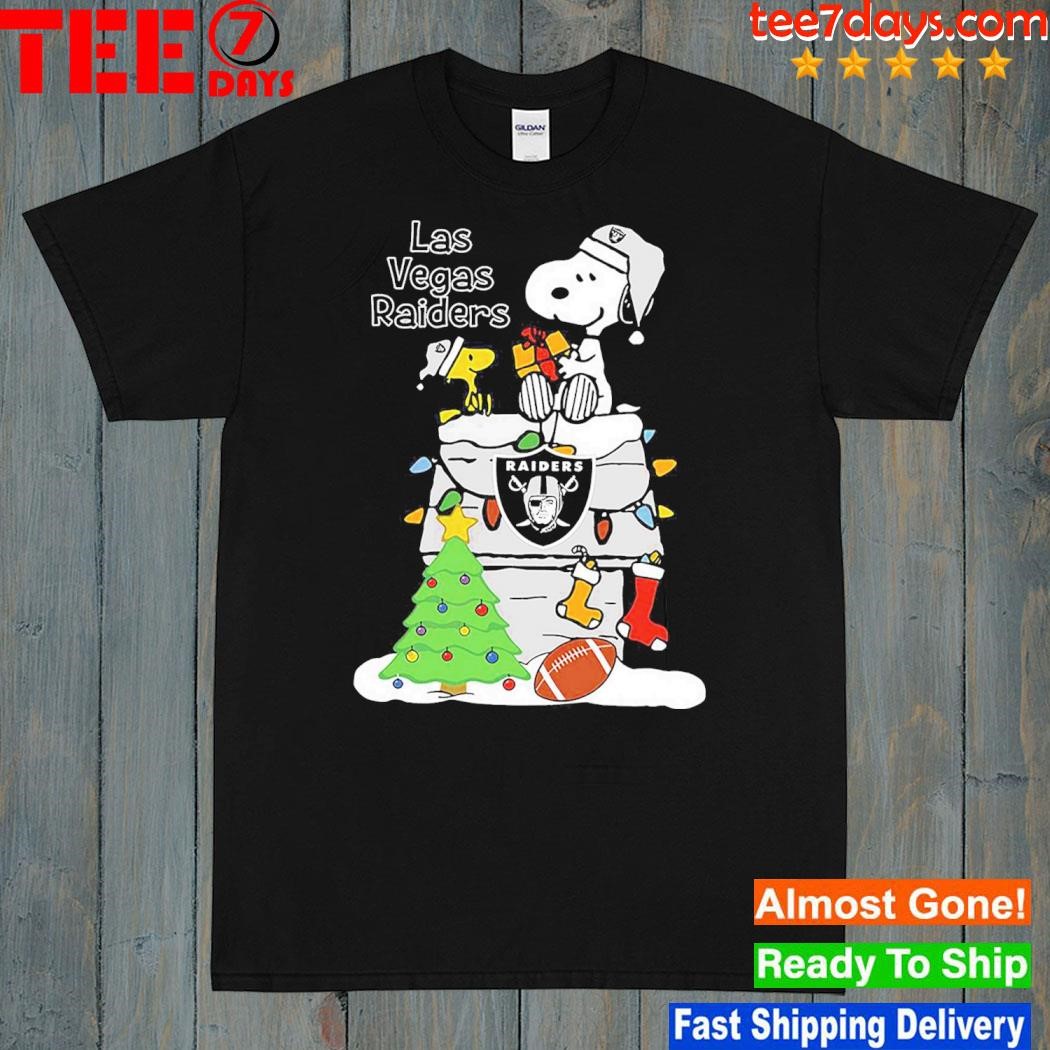 Christmas Snoopy Las Vegas Raiders Shirt