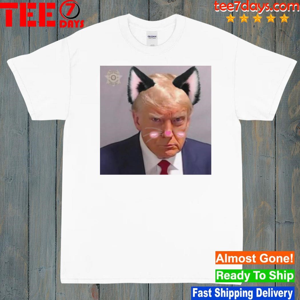 Cringeytees Catboy Trump Mugshot Shirt