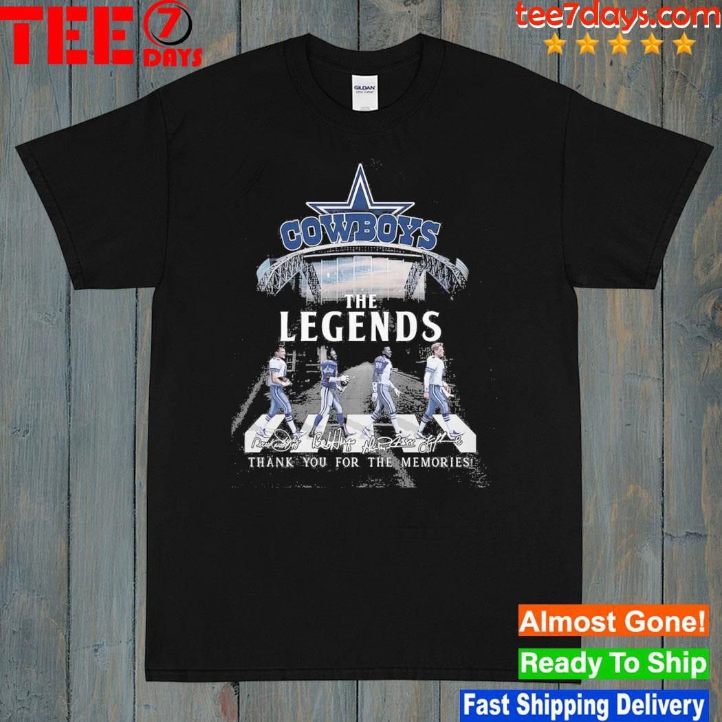 Dallas Cowboys The Legends Thank You For The Memories T-Shirt