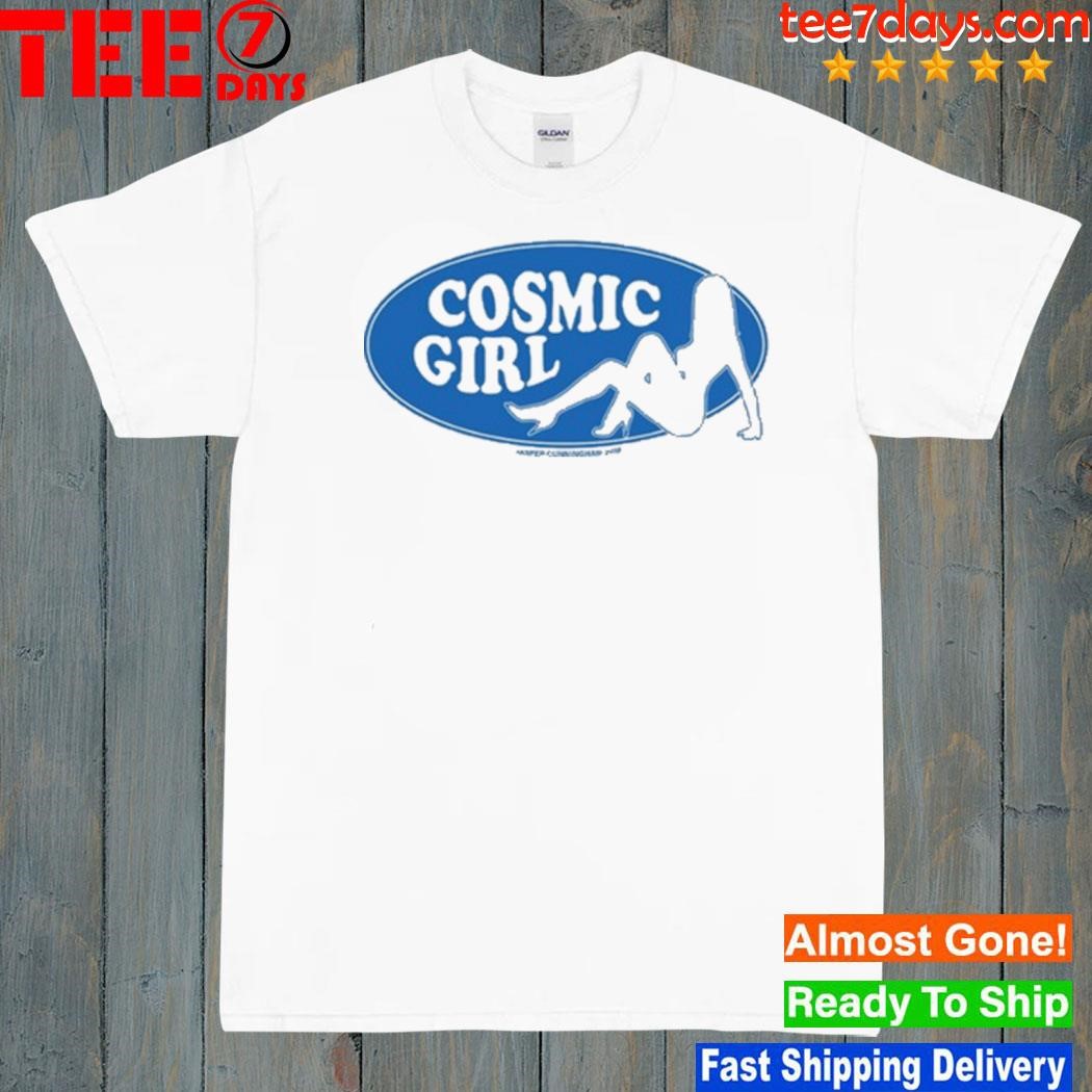 Danahleya Weariing Jasper Cunningham Cosmic Girl Shirt