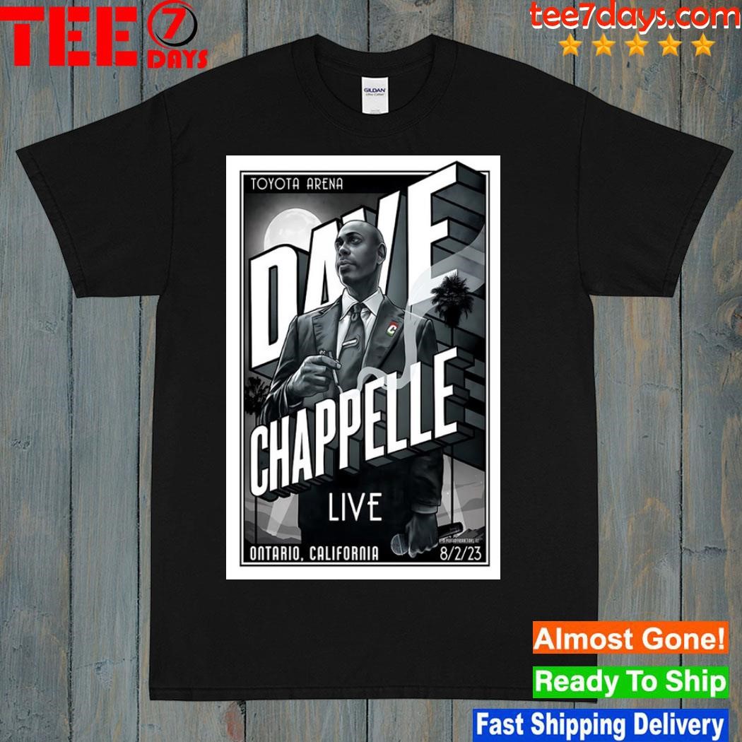 Dave chappelle tour 2023 toyota arena poster shirt