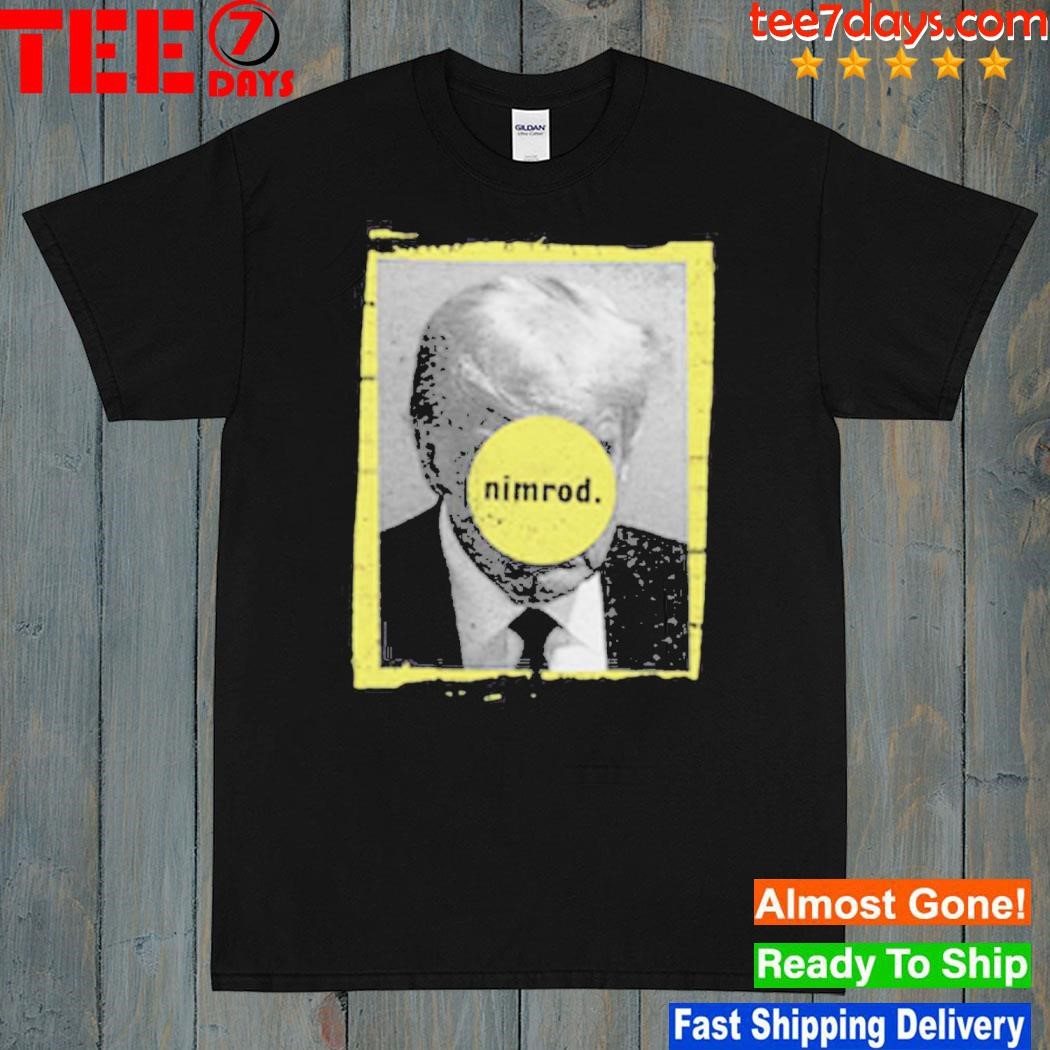 Donald Trump Nimrod Mug Shot Green Day T-Shirt