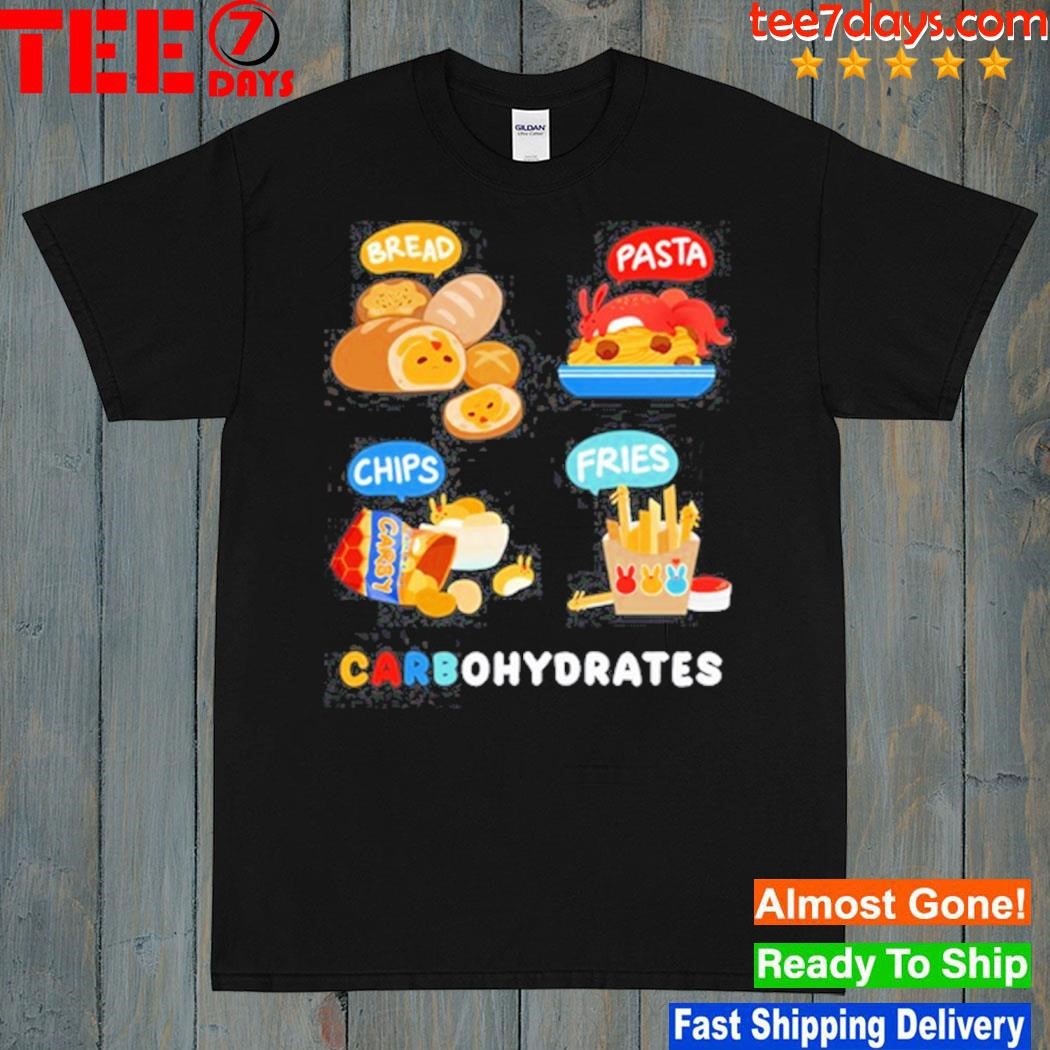 Fenrishion Bread Pasta Chips Fries Carbohydrates New Shirt
