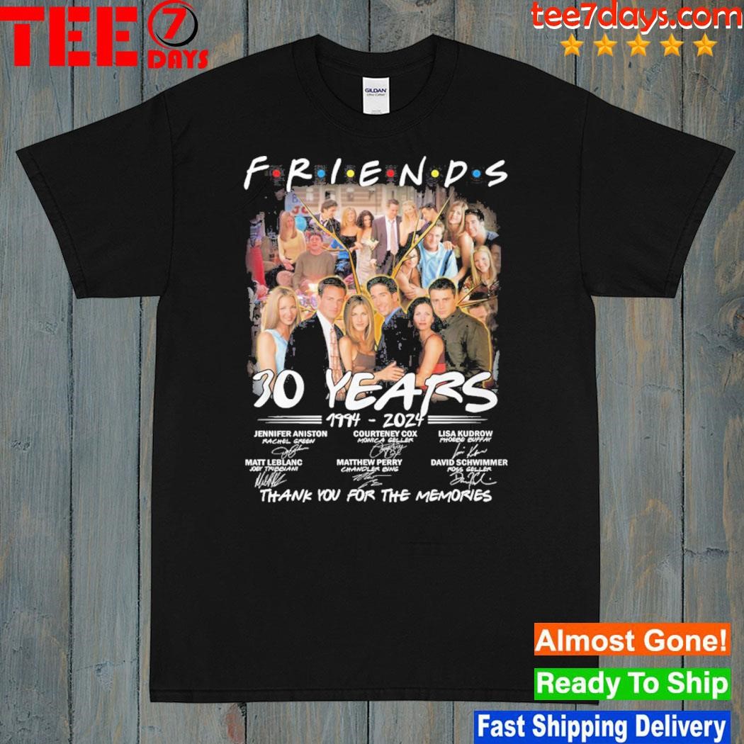 Friends 30 years 1994 2024 memories shirt