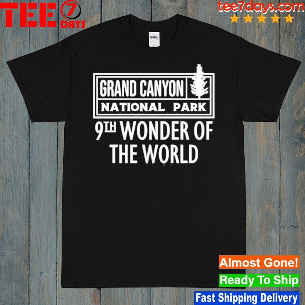 Grand Canyon National Park 9Th Wonder Of The World shirt