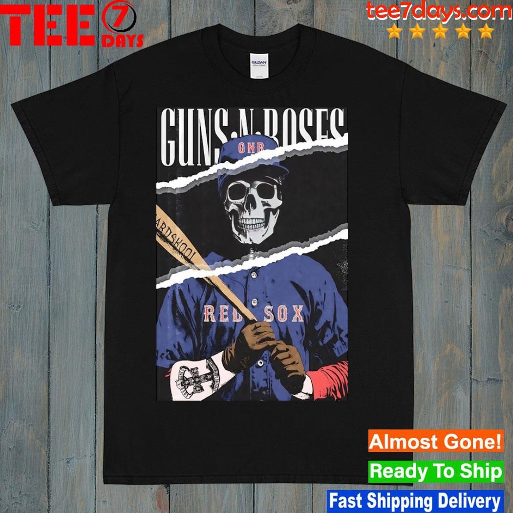 Guns N' Roses 8.21.23 Fenway Park Boston, MA Poster Shirt