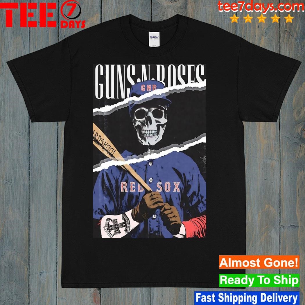 Guns N' Roses August 21, 2023 Fenway Park Boston, MA Poster Shirt