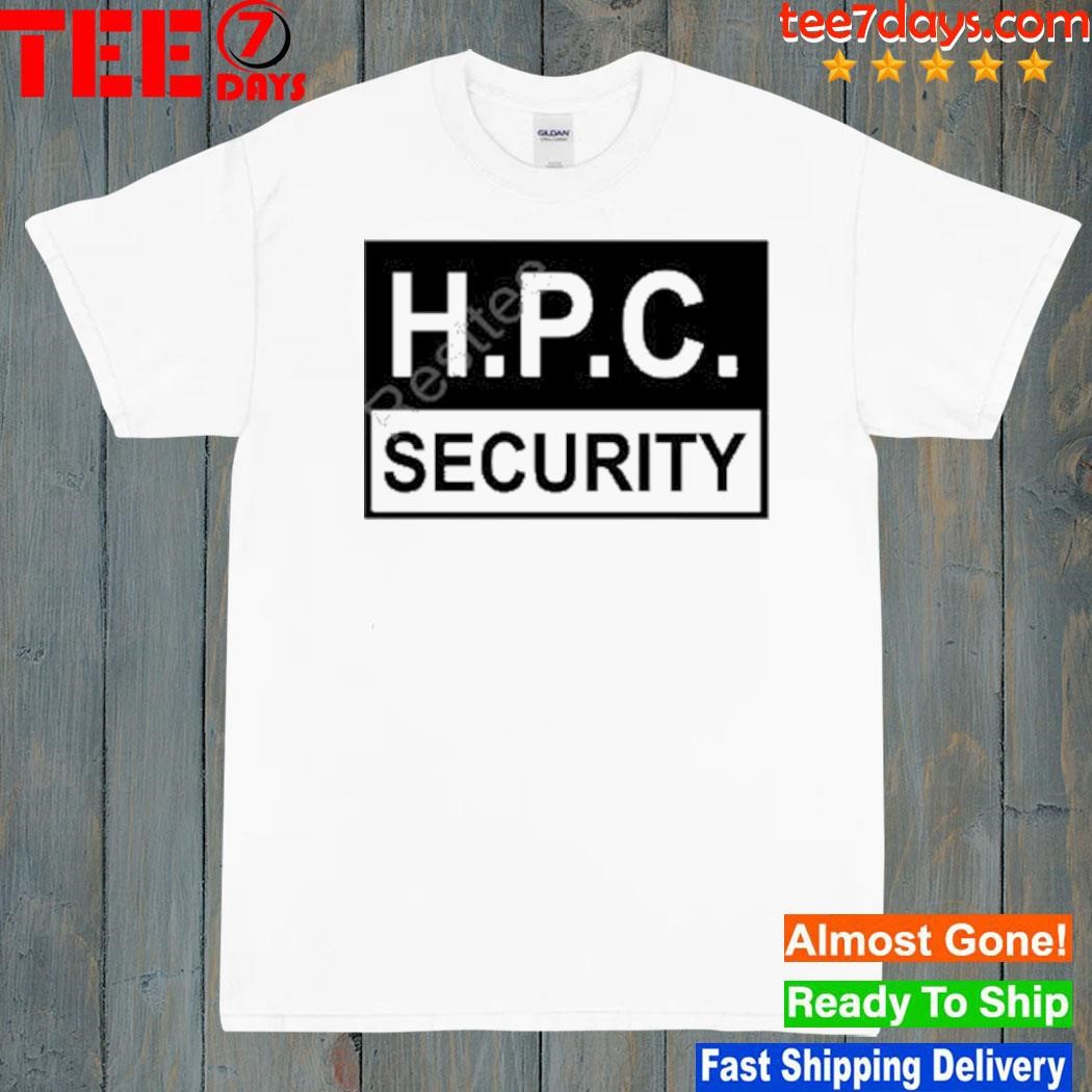 H.p.c security shirt