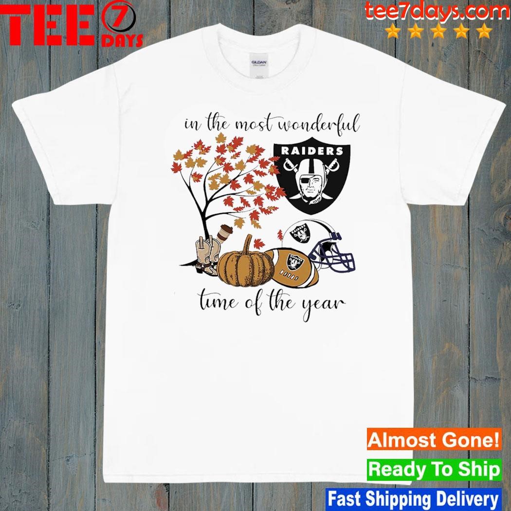 In The Most Wonderful Time Of The Year Las Vegas Raiders Shirt