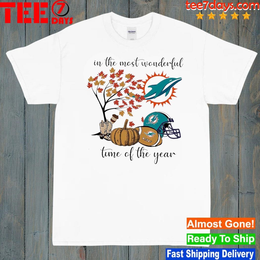 In The Most Wonderful Time Of The Year Miami Dolphins Shirt