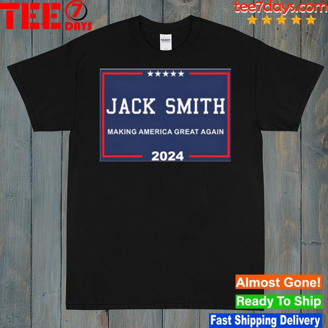 Jack smith making America great again 2024 logo shirt