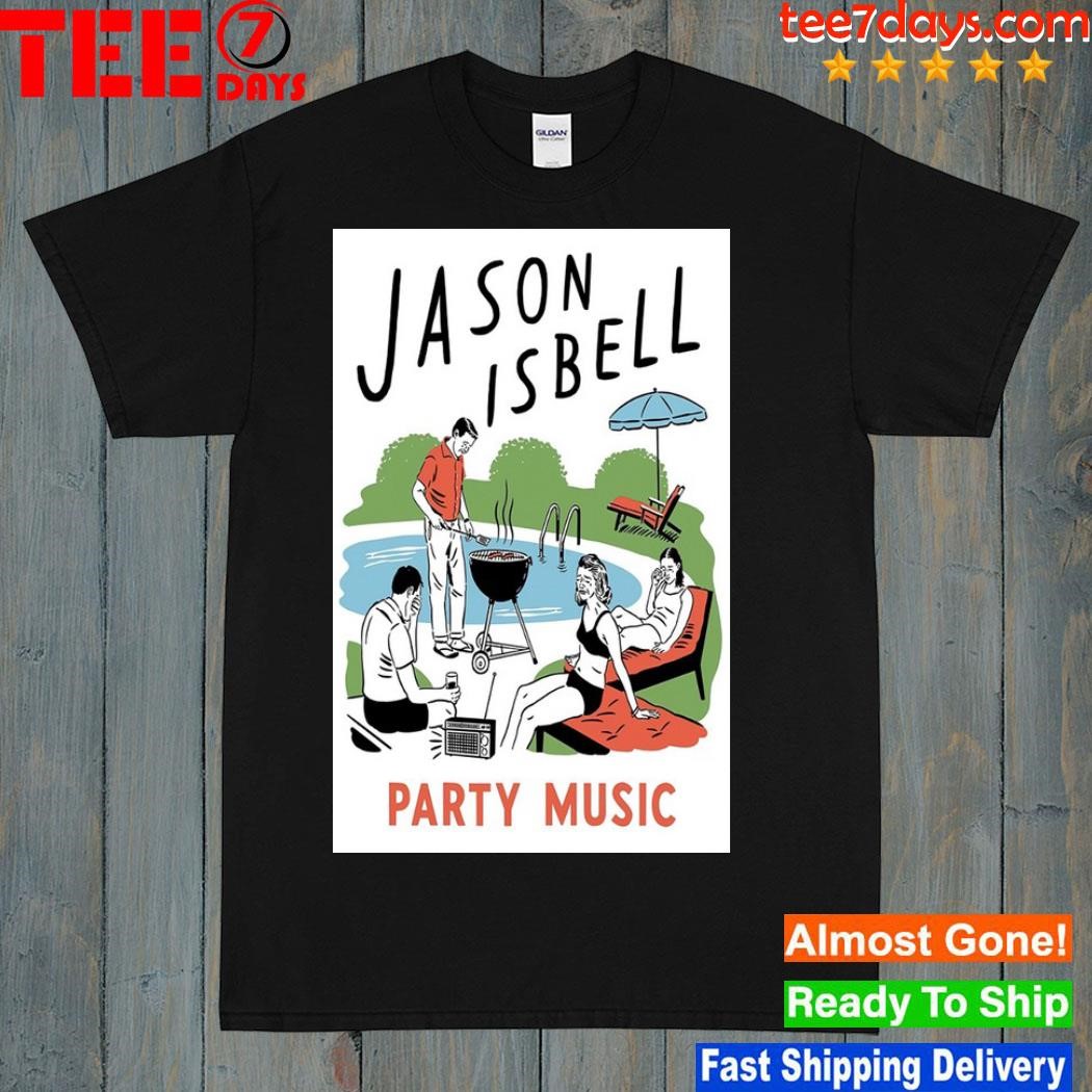 Jason isbell and the 400 unit party music poster shirt