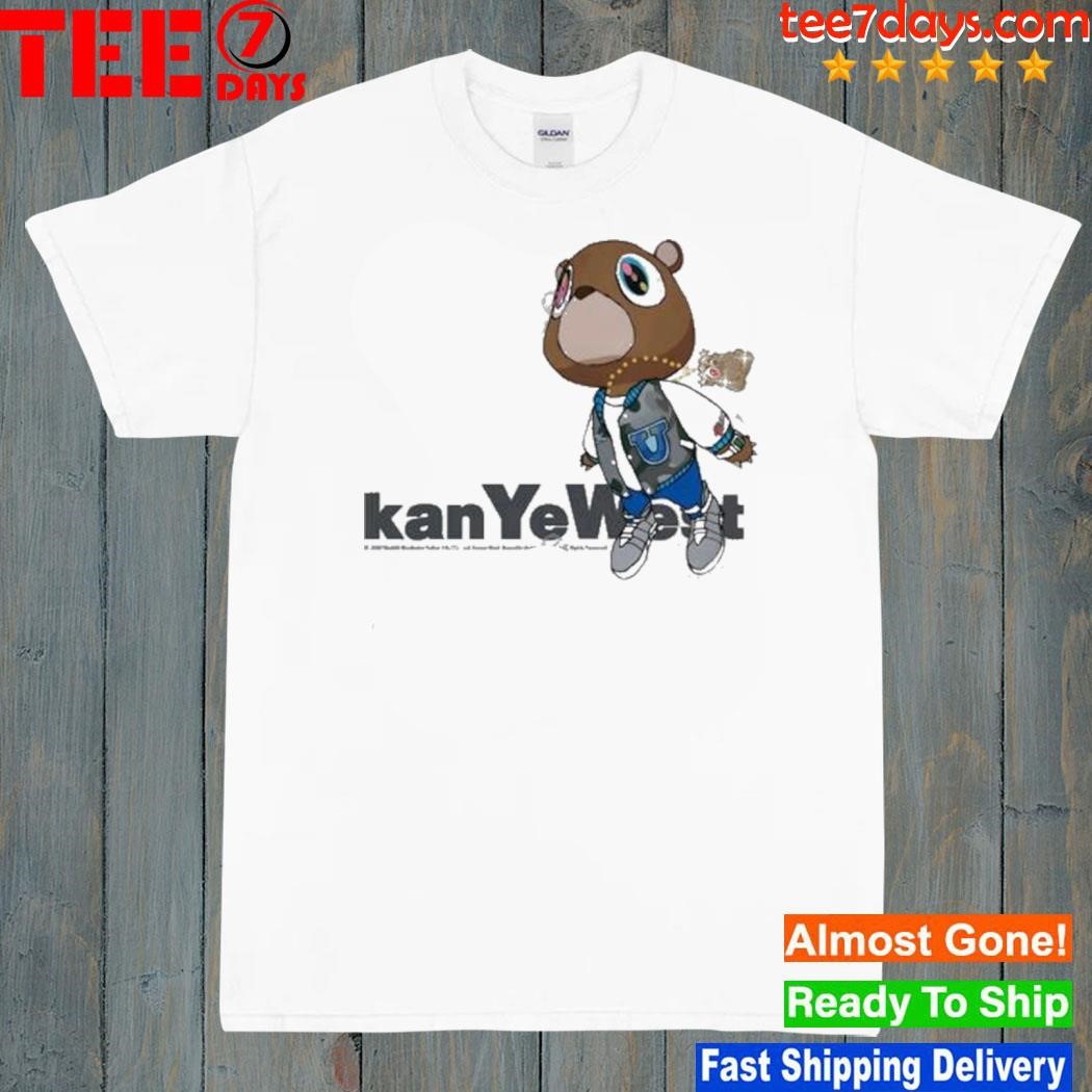 Kanye west graduation 2007 flying bear shirt