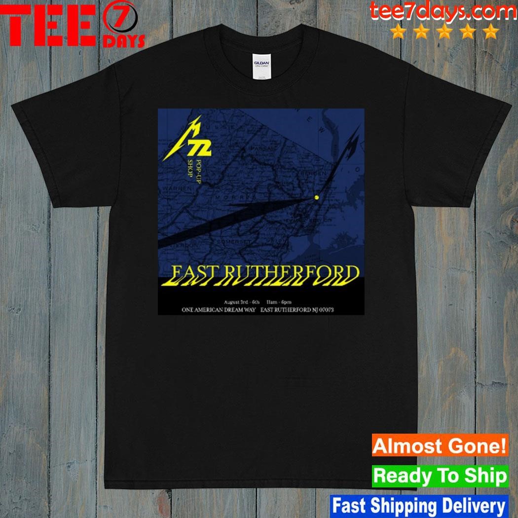 M72 new york and new jersey one American dream way fast rutherford nj 07073 2023 poster shirt