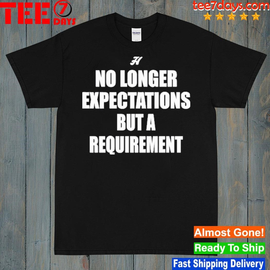 Macstephens heights Football no longer expectations but a requirement shirt