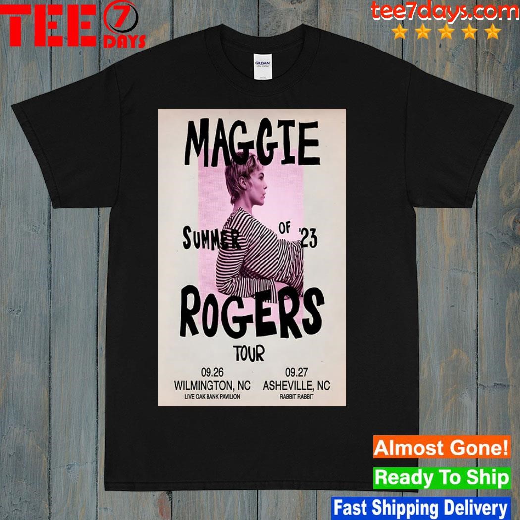 Maggie rogers tour 2023 wilmington nc poster shirt