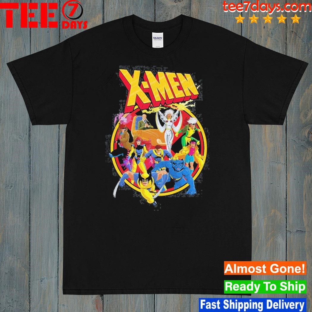 Marvel X-Men Animated Series Retro 90s Shirt