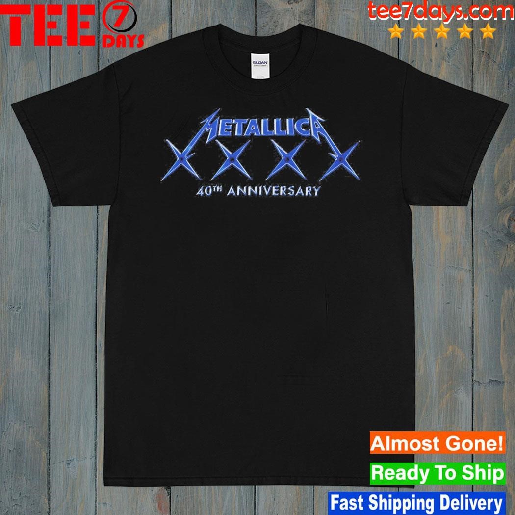 Metallica 40 XXXX Shirt