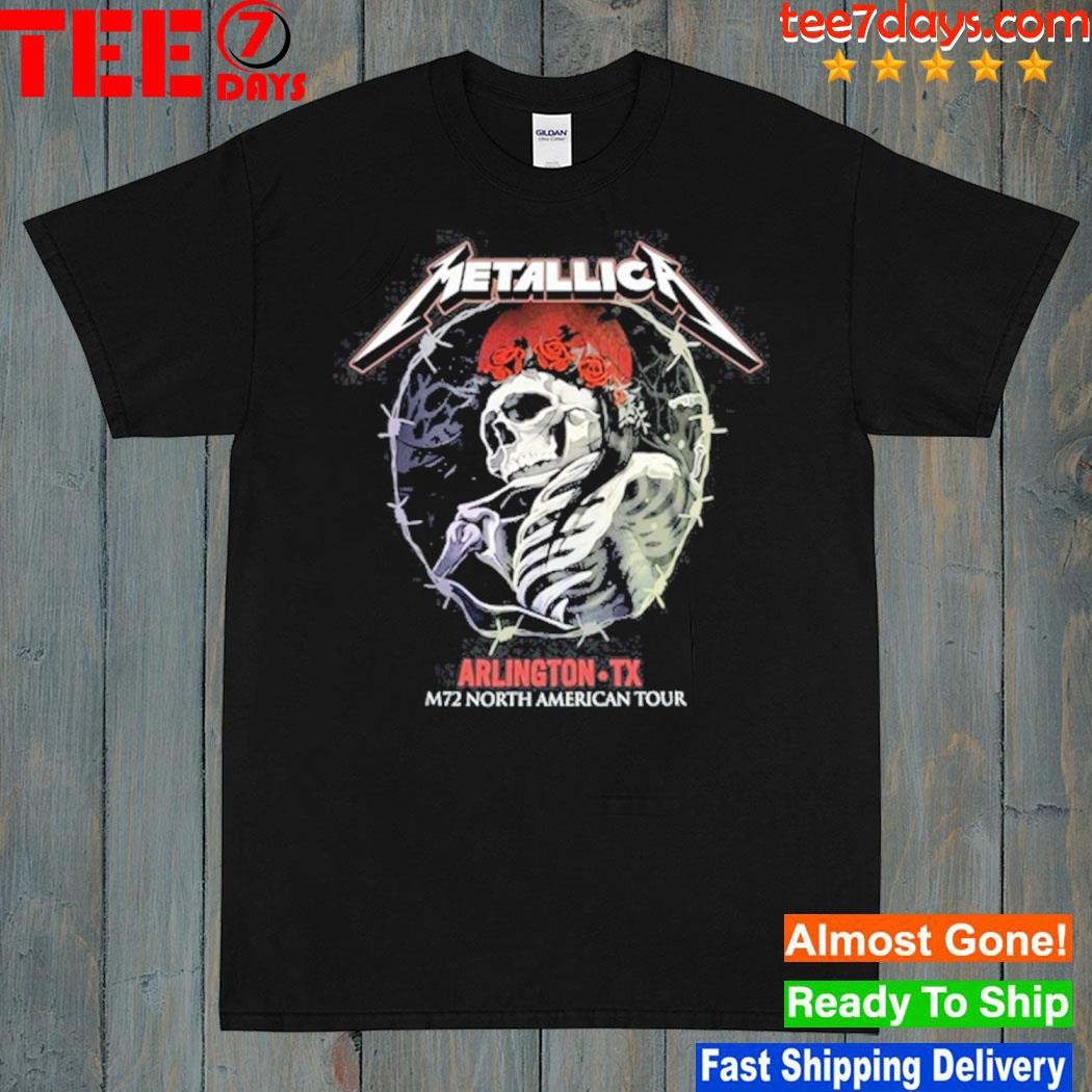 Metallica August 20, 2023 AT&T Stadium Shirt