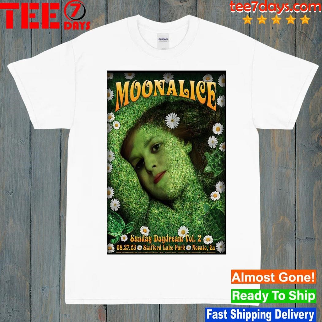 Moonalice August 27, 2023 Novato, CA Poster shirt
