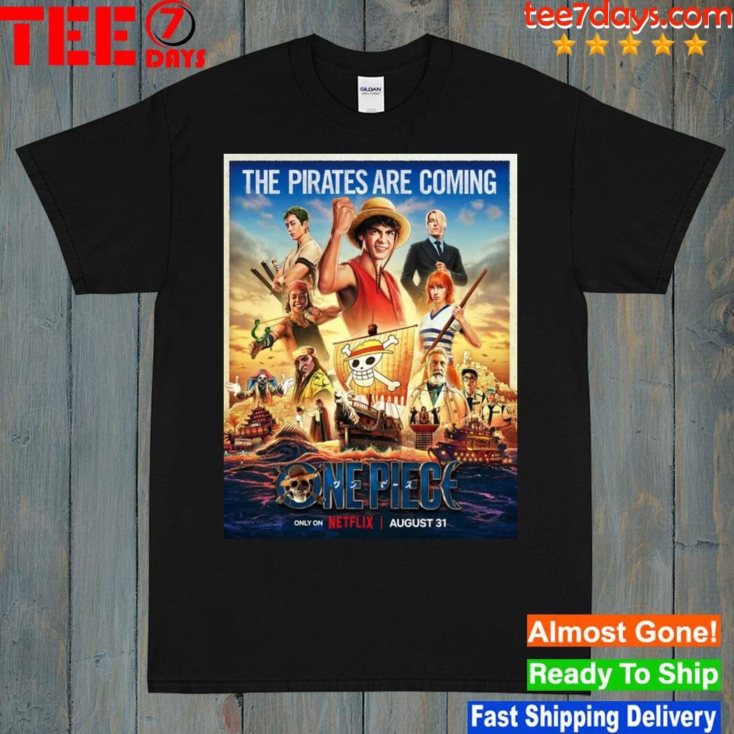 Netflixs live action series one piece anime poster one piece poster shirt