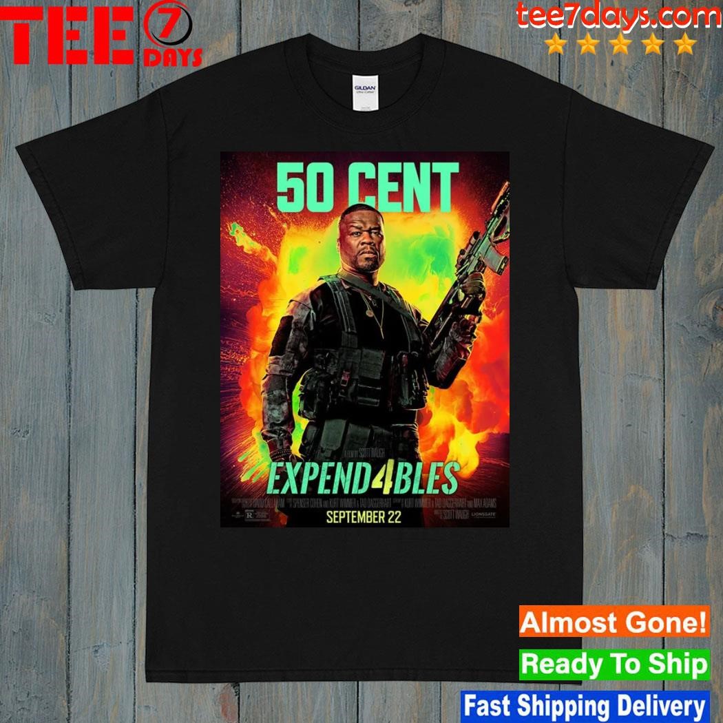 New blood 50 cent expendables 4 poster shirt