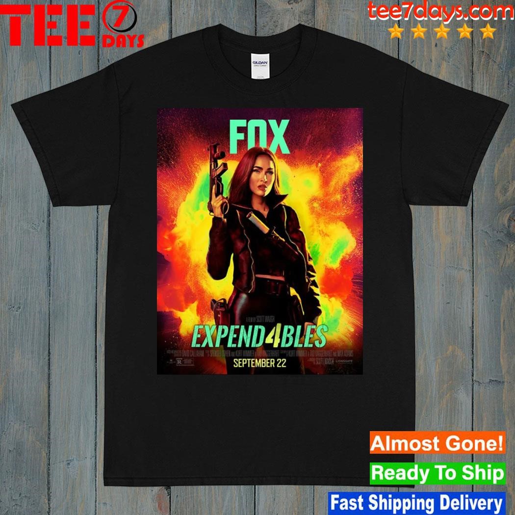 New blood megan fox expendables 4 poster shirt