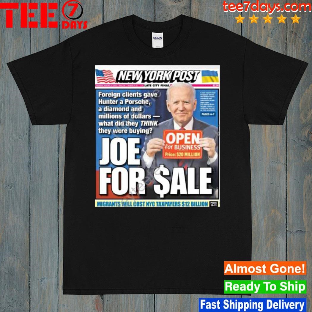 New york post Joe for sale catturd shirt