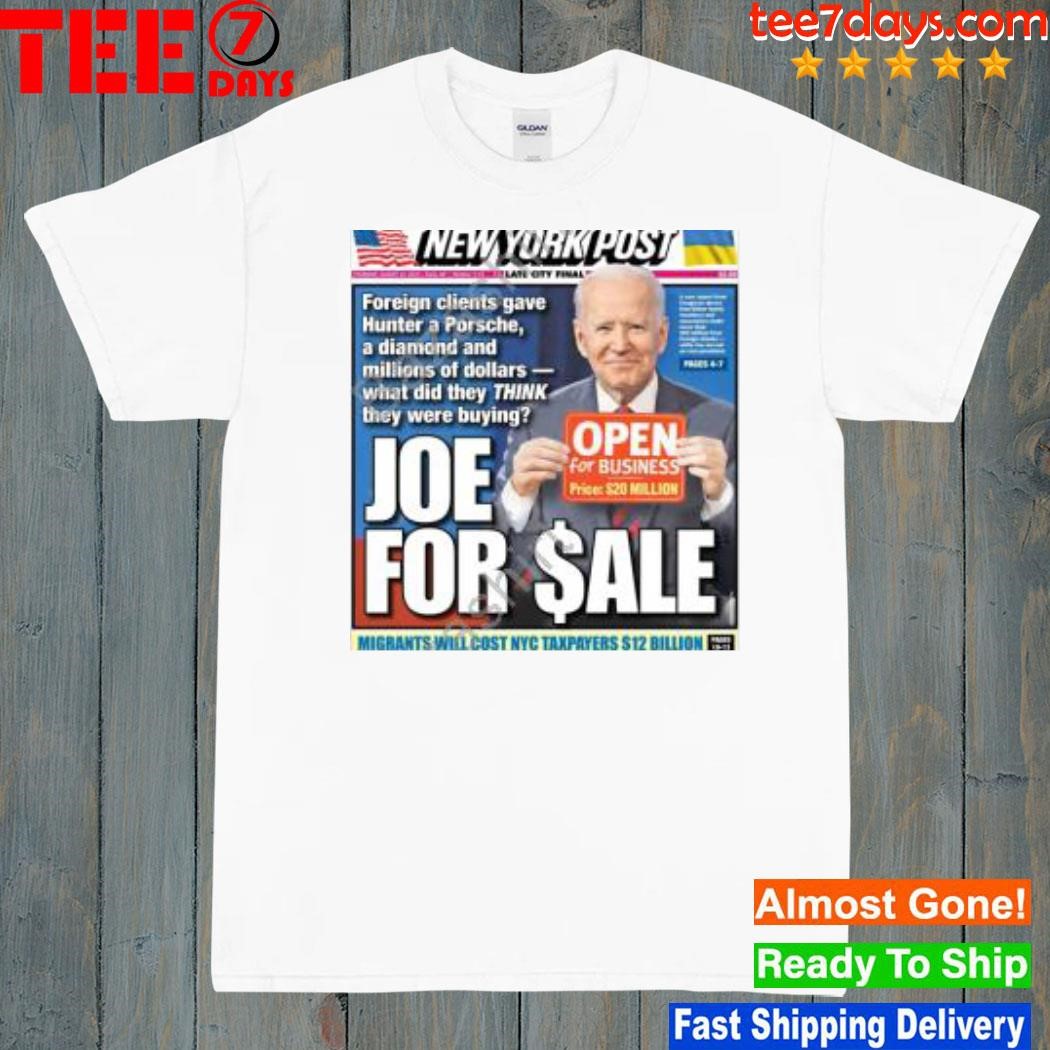 New york post Joe for sale shirt