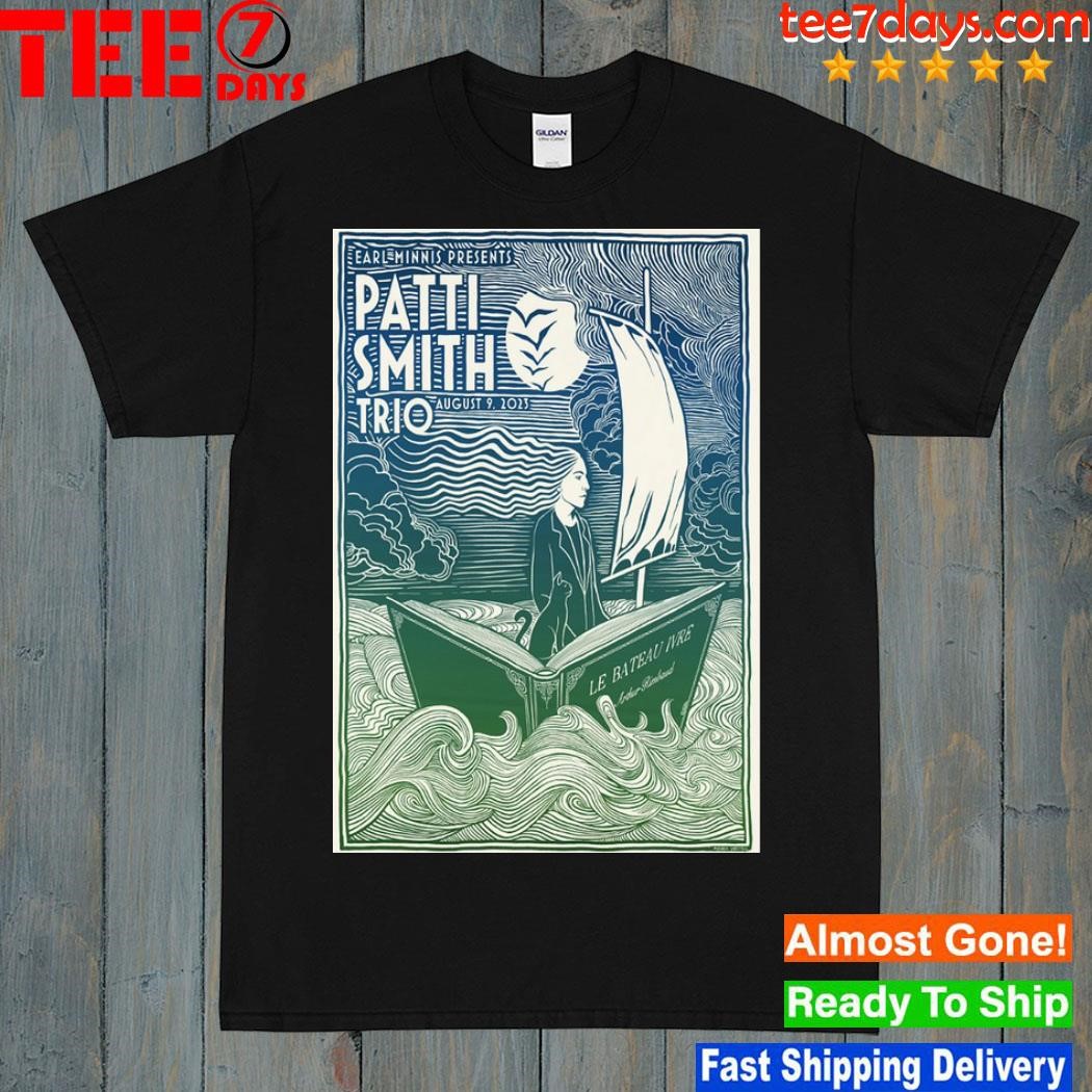 PattI smith trio 2023 tour tulsa ok poster shirt