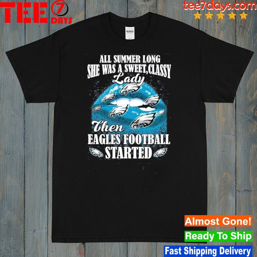 Philadelphia eagles Football started shirt