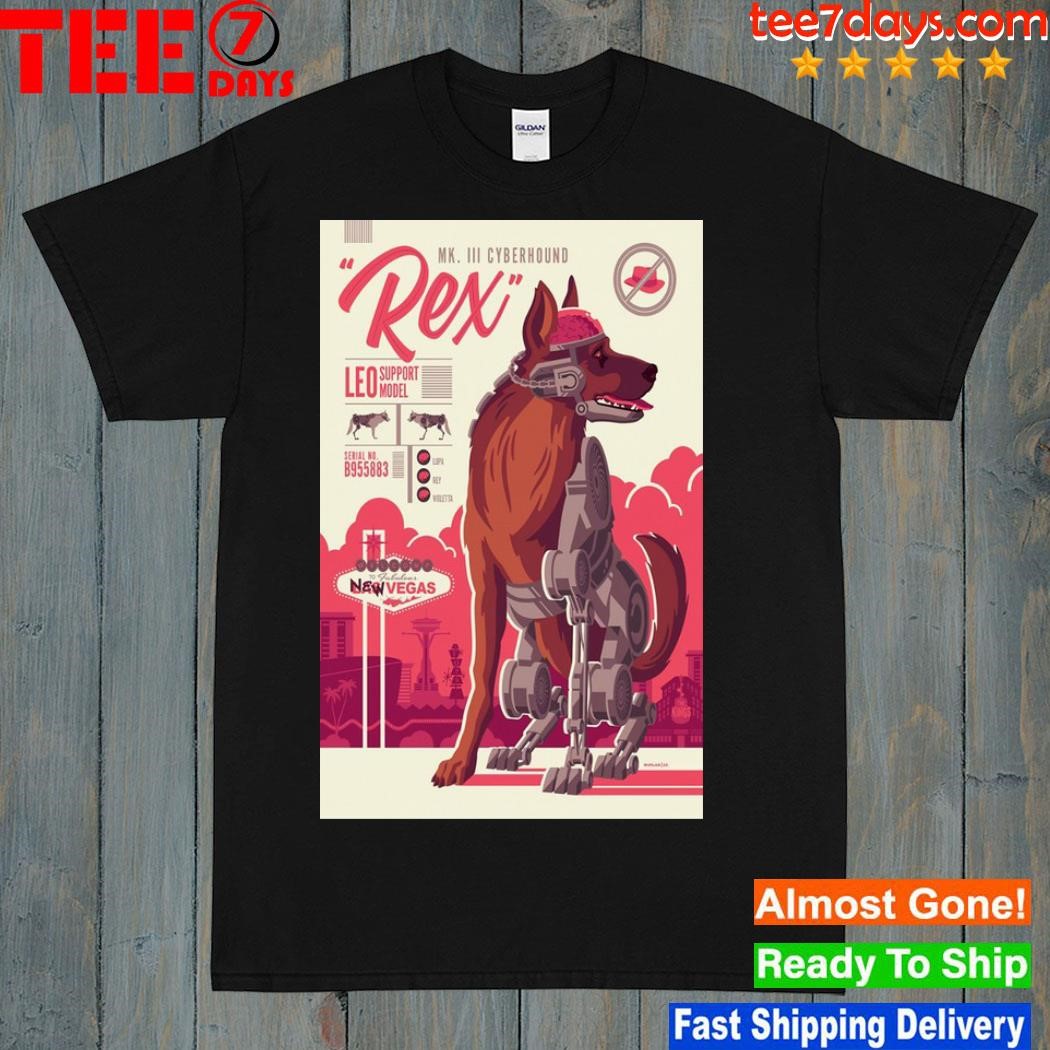 Poster rex fabulous new vegas 2023 shirt