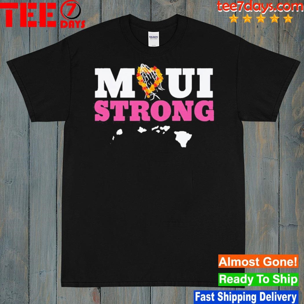 Pray For Maui Love Shirt