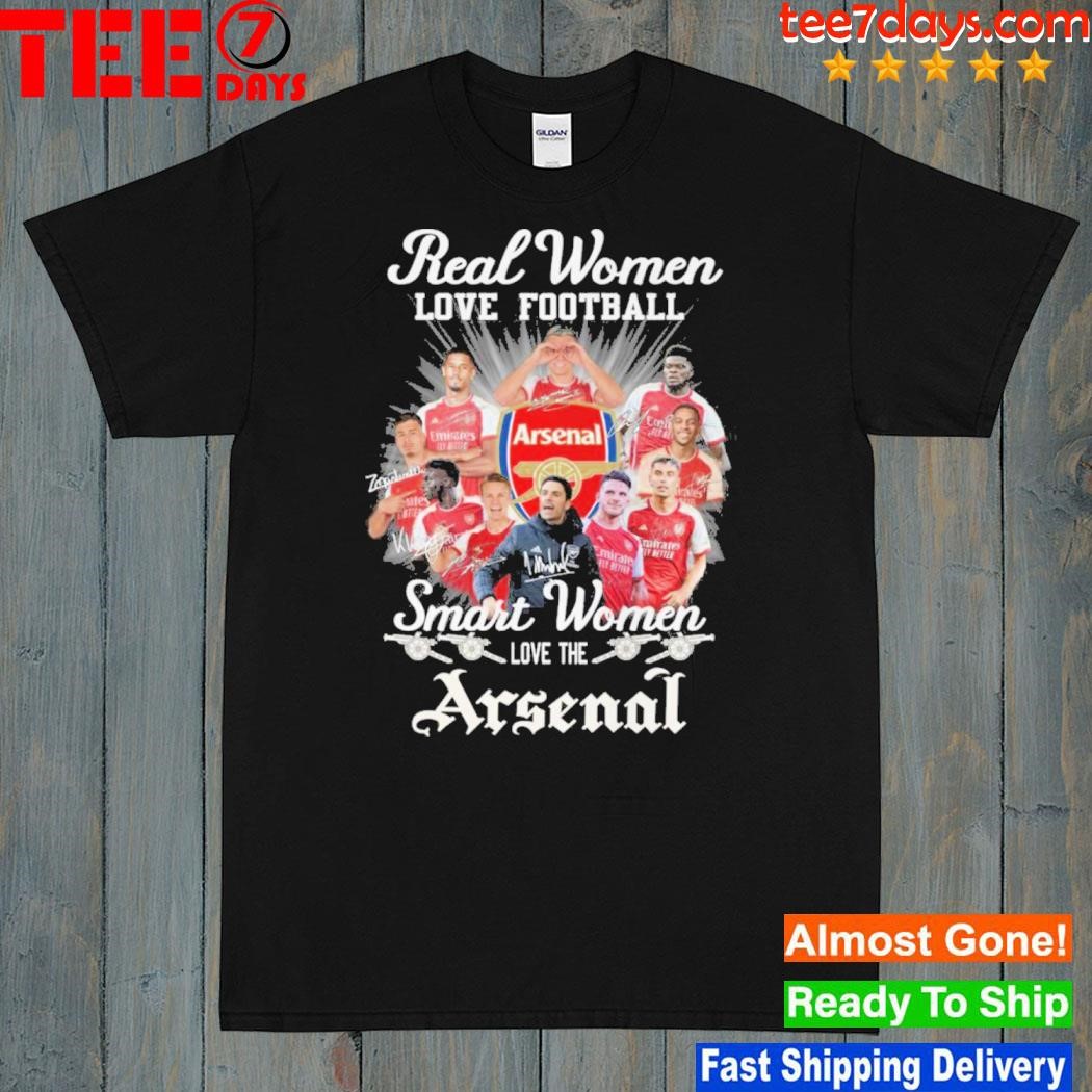 Real Women Love Football Smart Women Love The Arsenal Shirt
