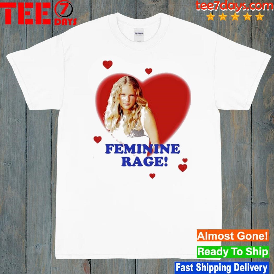 Sabrina Carpenter Wearing Feminine Rage 2023 Shirt