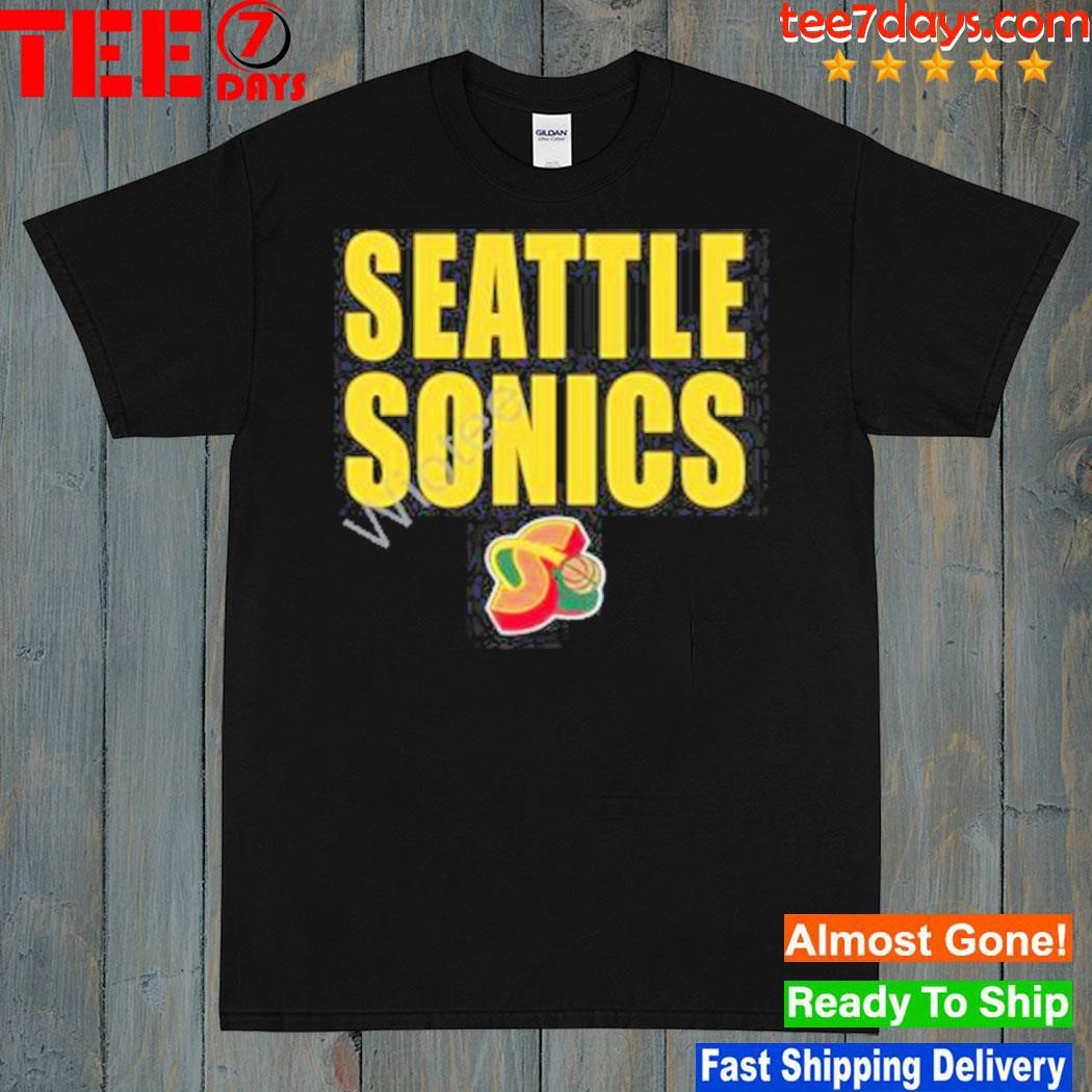 Seattle supersonics orbit slub shirt