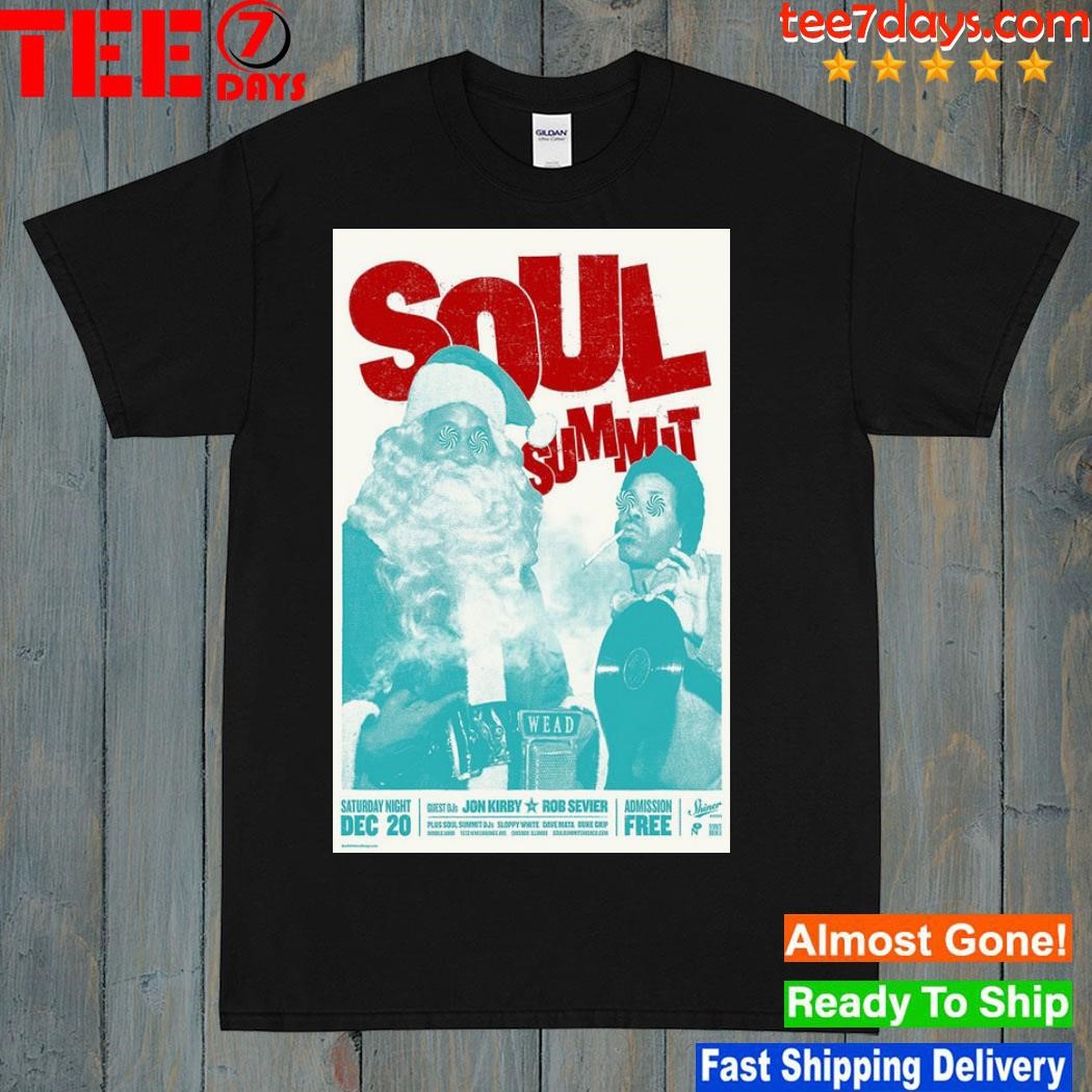 Soul summit night december 2023 poster shirt