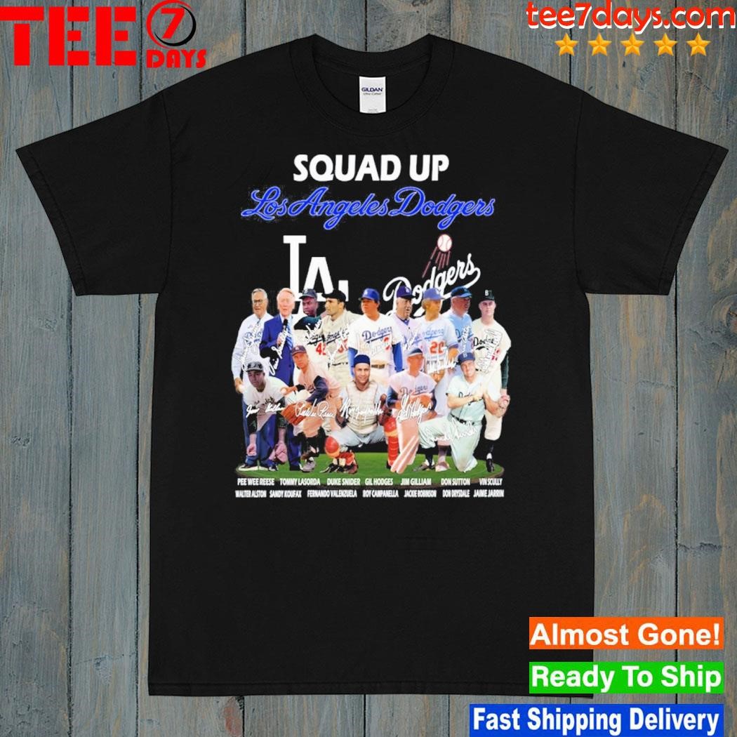 Squad up los angeles Dodgers signature 2023 shirt