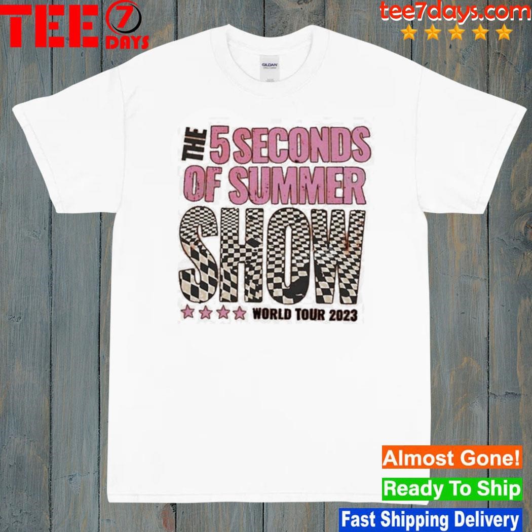 The 5 seconds of summer show world tour 2023 shirt