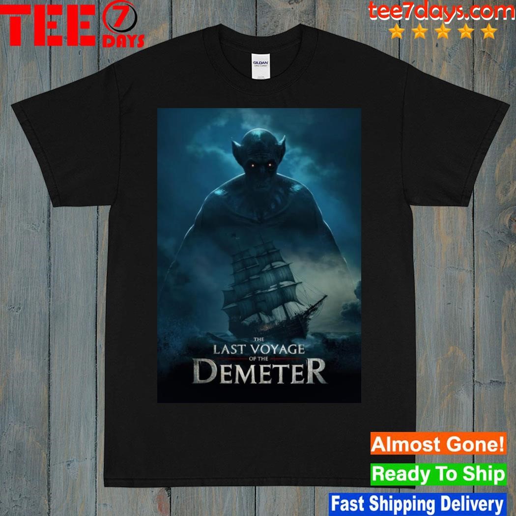 The last voyage of the demeter 2023 poster shirt