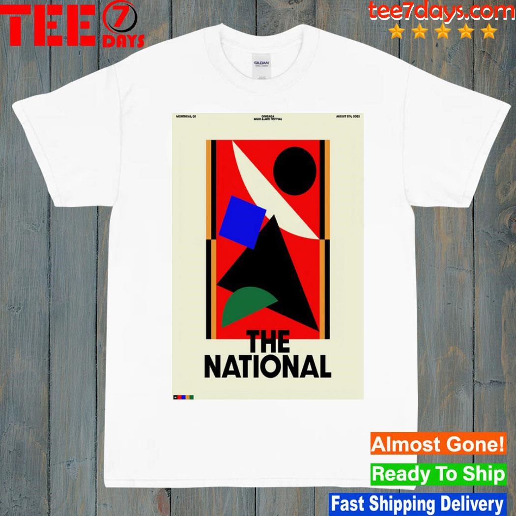 The national parc jeandrapeau montreal ca august 05 2023 poster shirt
